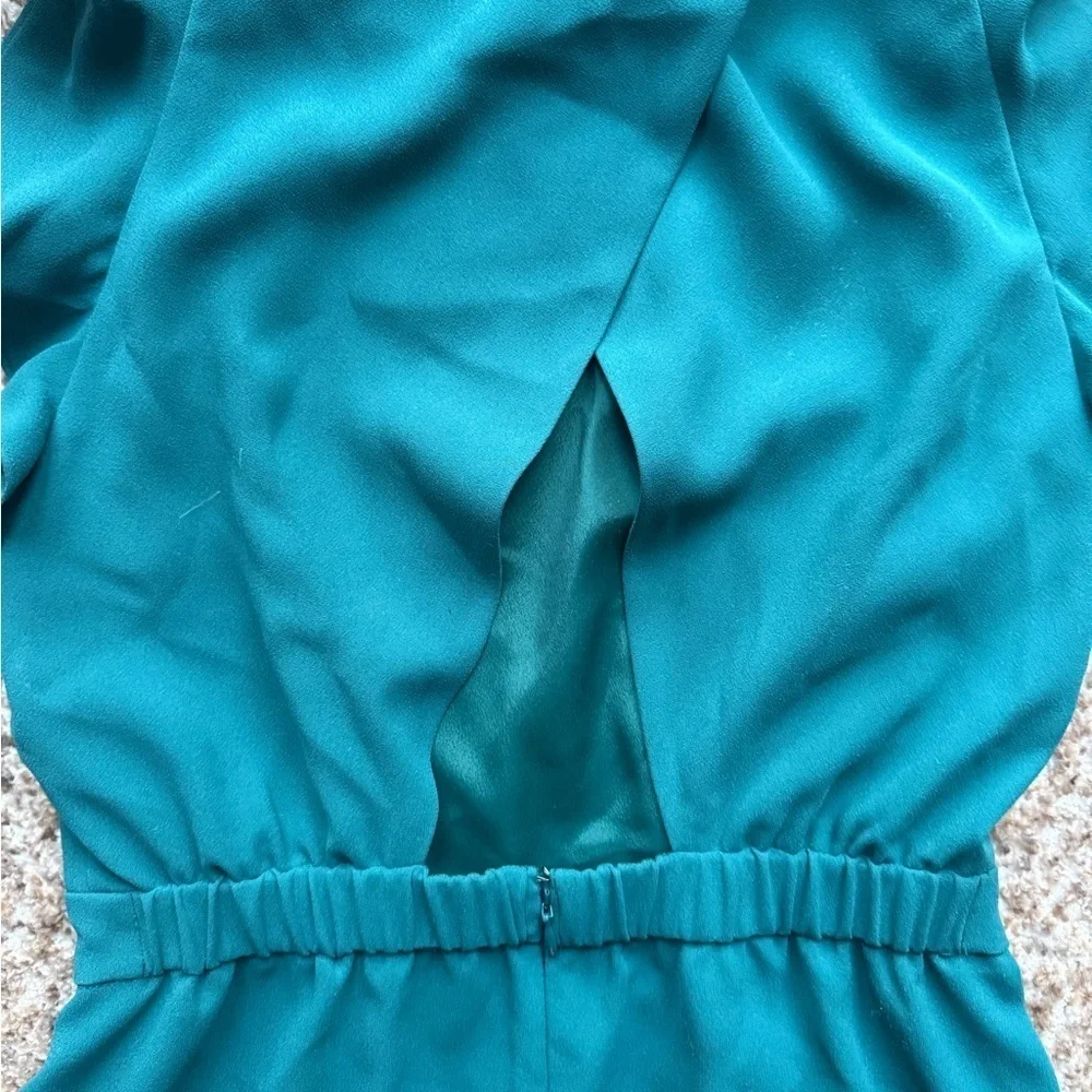 J Crew Womens Jumper Romper pants/Sleeveless/ruffled cap sleeves Size 2
